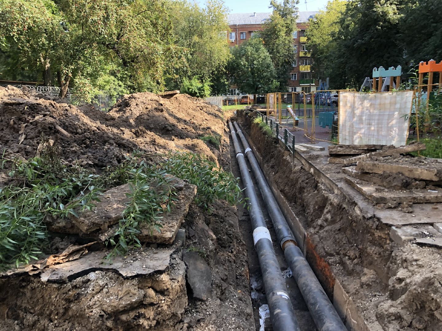 Химки, ремонт, трубы