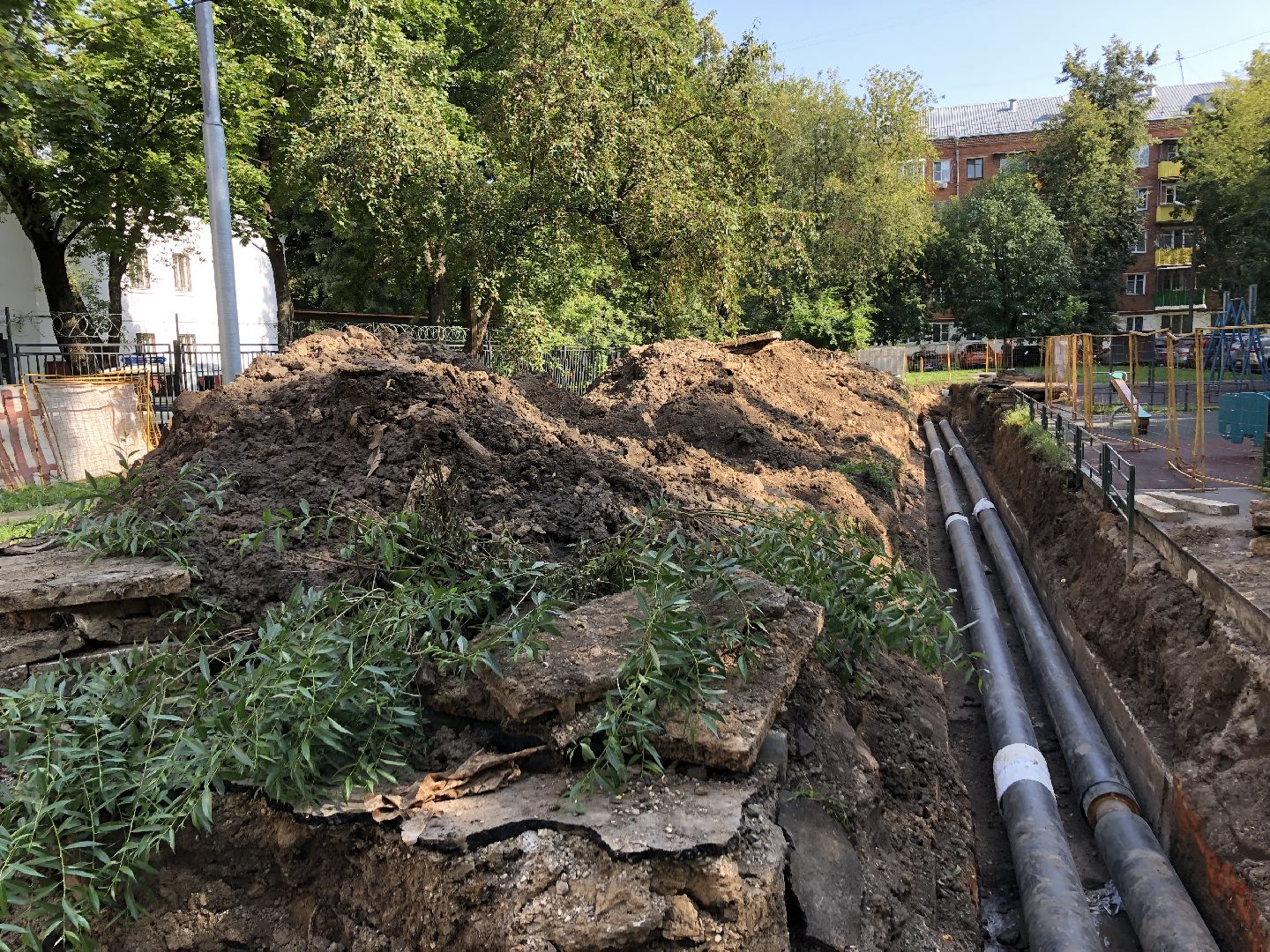 Химки, ремонт, трубы