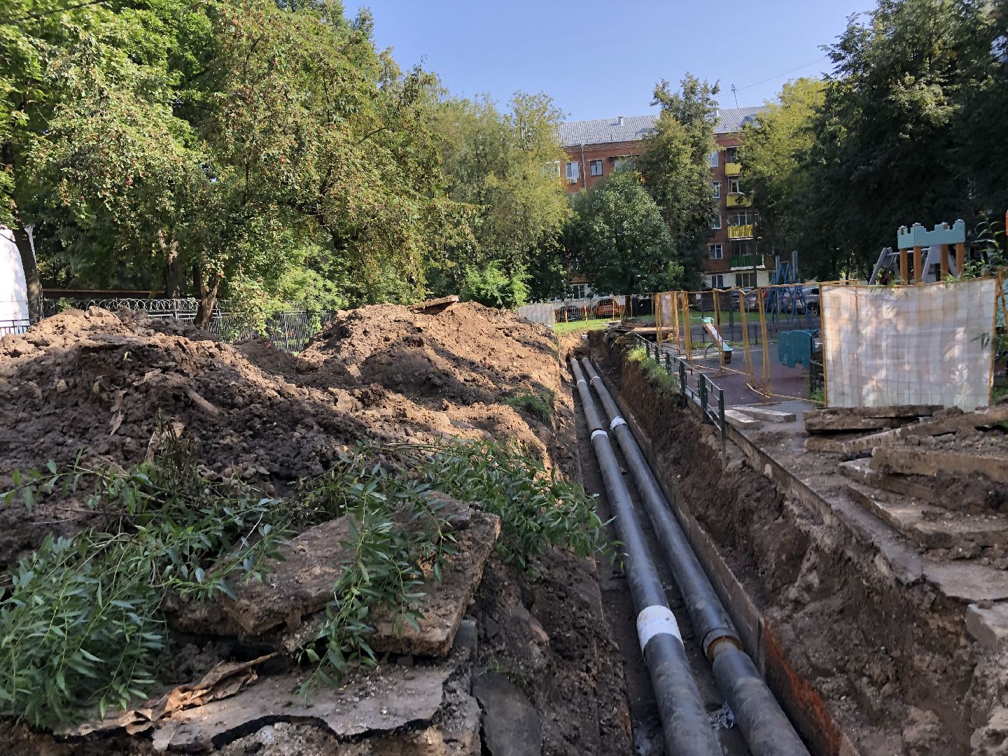 Химки, ремонт, трубы