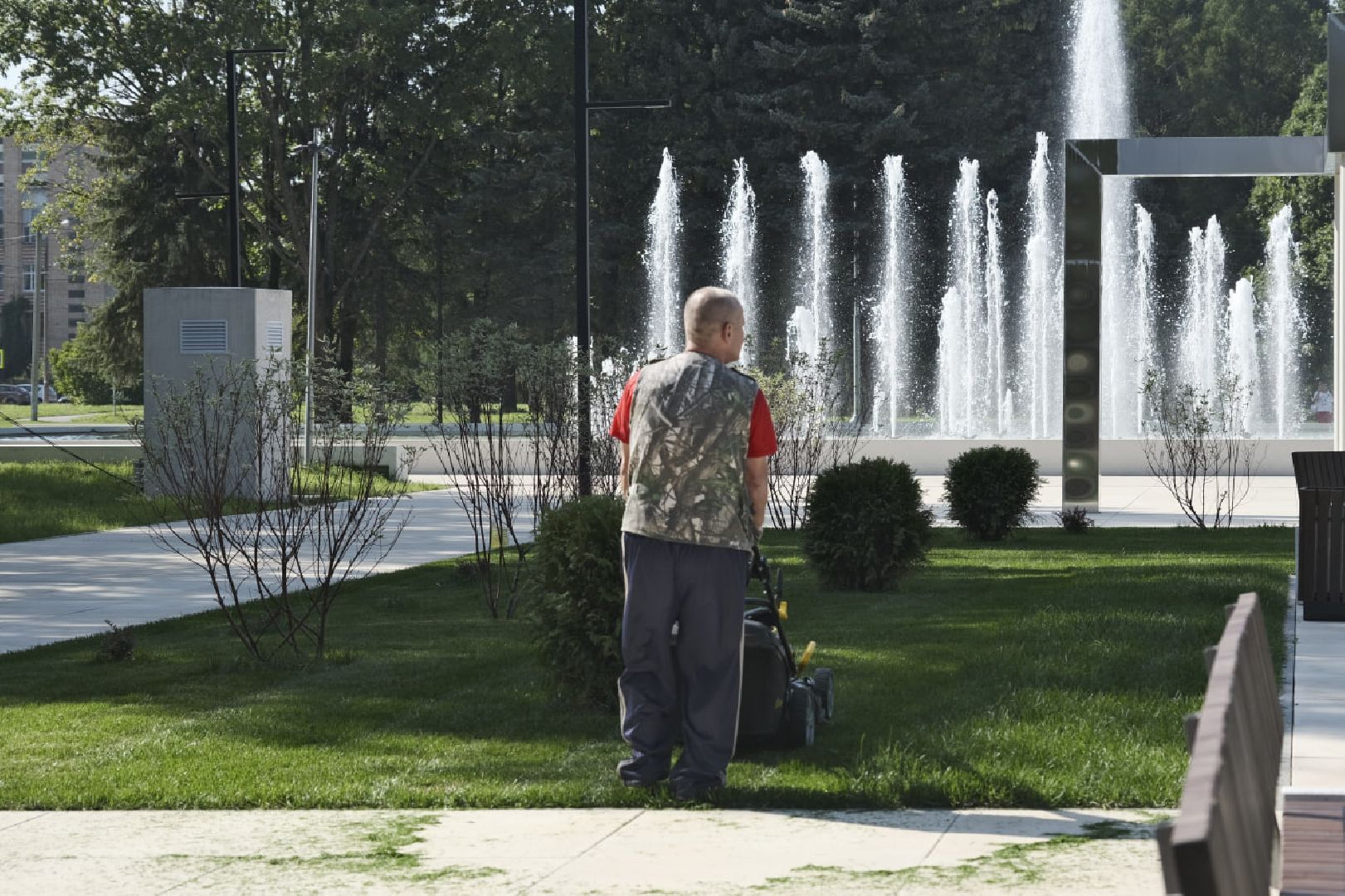 Пущино, благоустройство