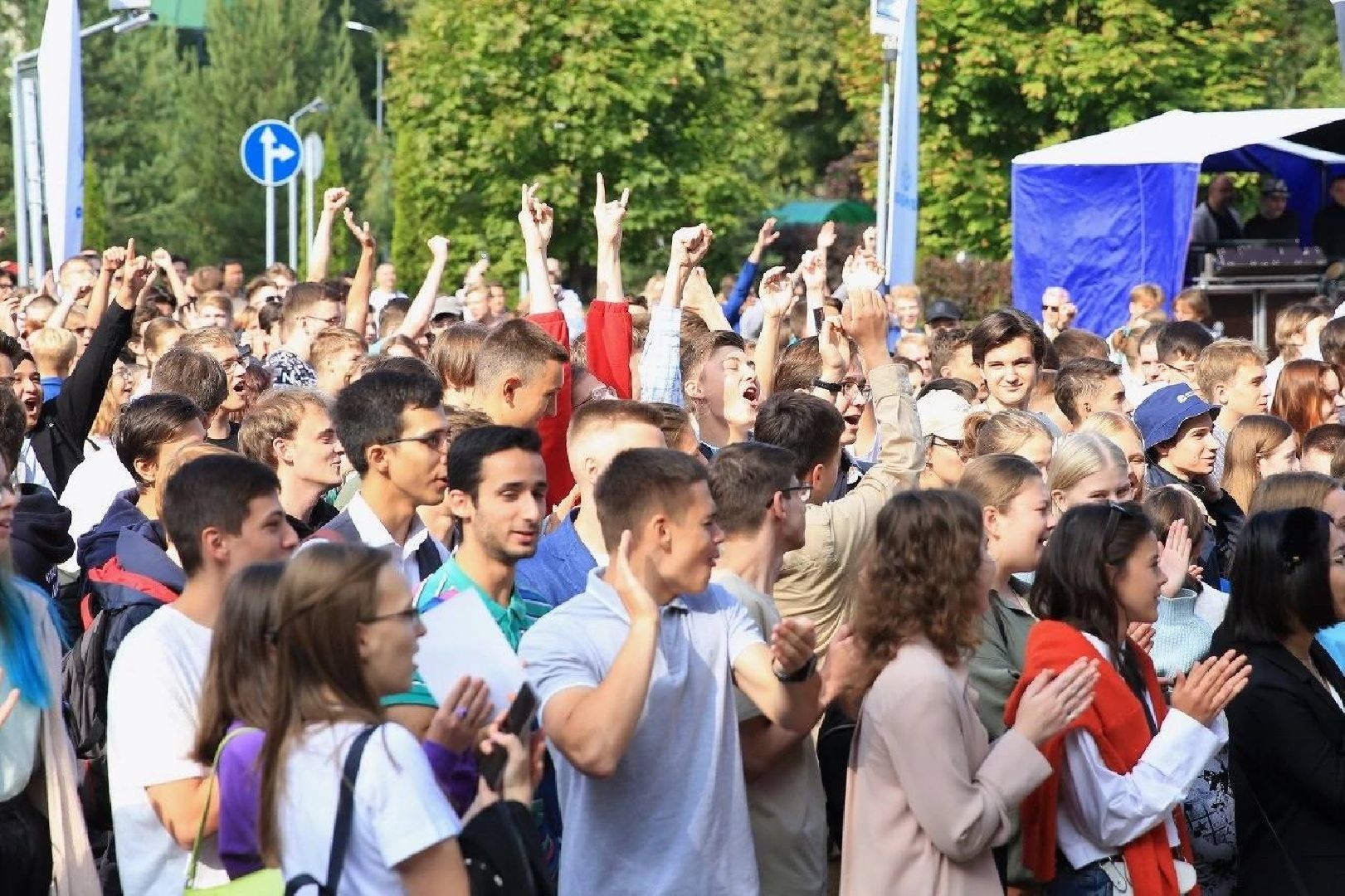 Долгопрудный, МФТИ, День первокурсника