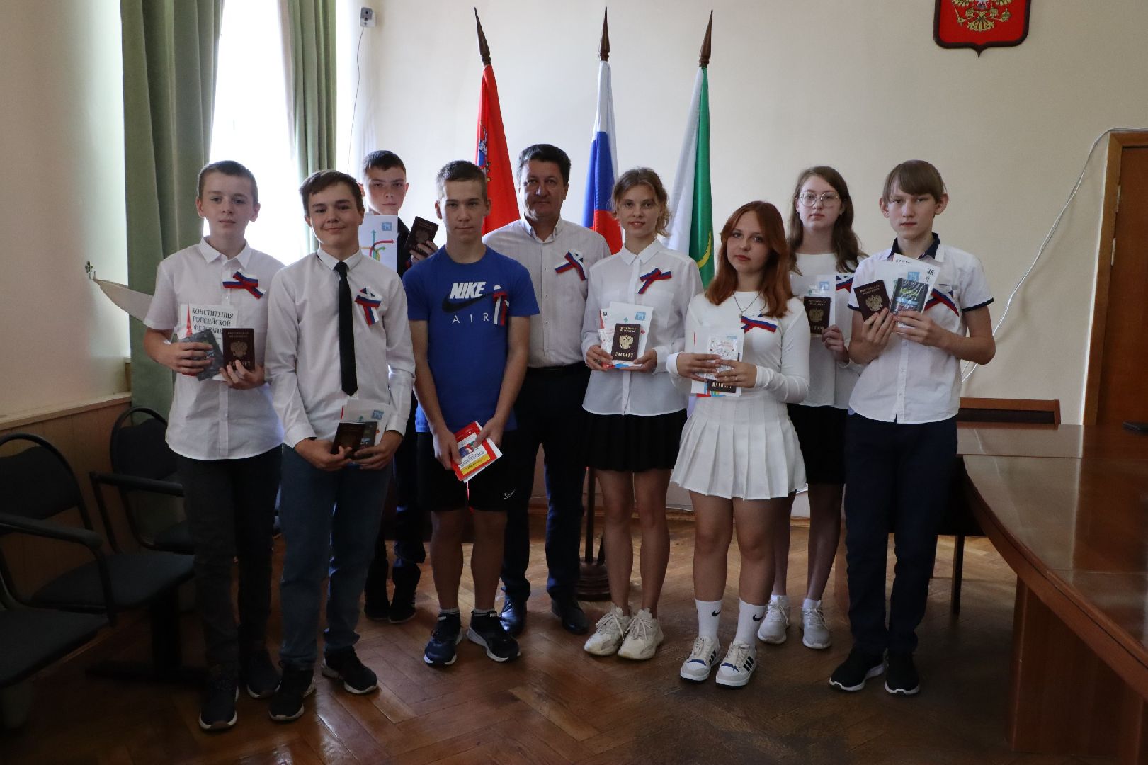 Серебряные Пруды, вручение паспортов