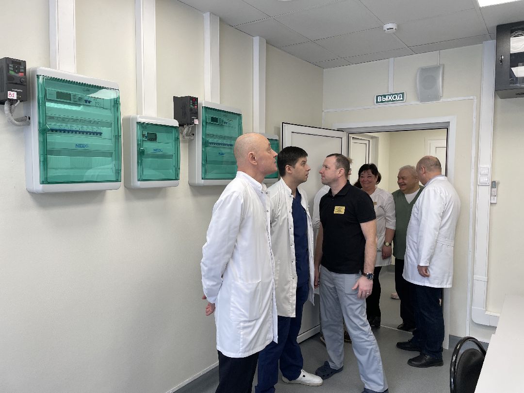 Больница, ангиограф, новое оборудование, медицина, Люберцы