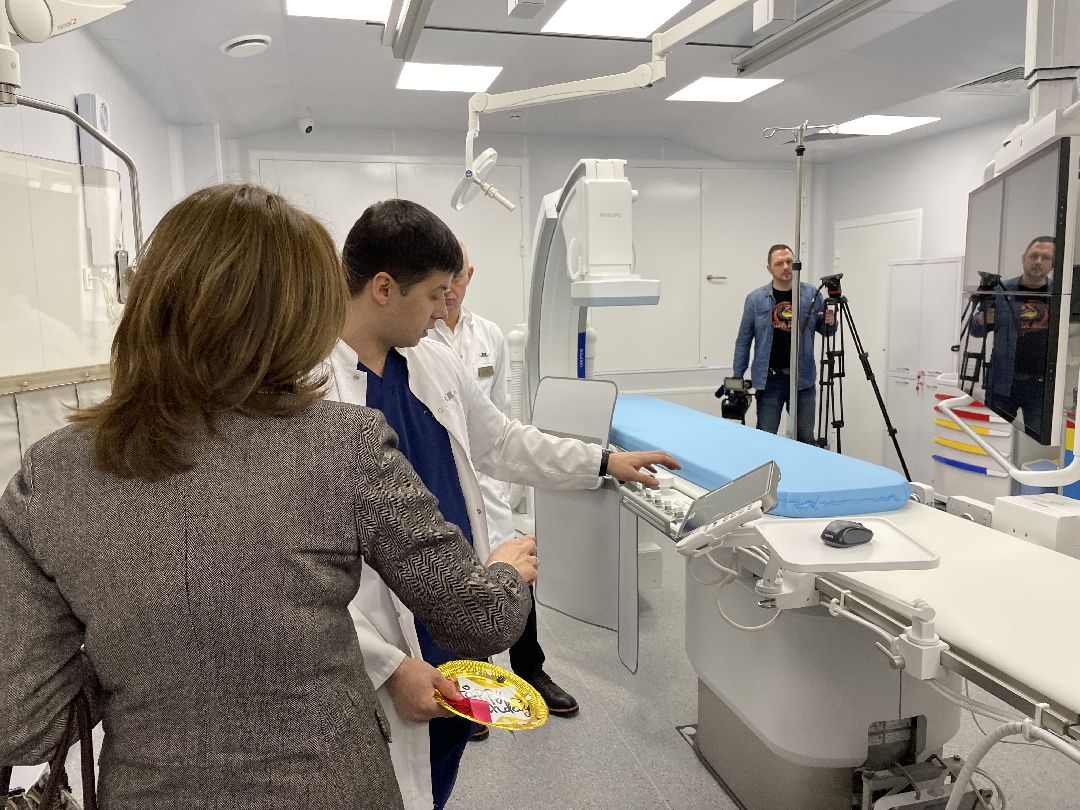 Больница, ангиограф, новое оборудование, медицина, Люберцы