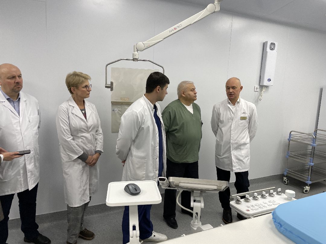 Больница, ангиограф, новое оборудование, медицина, Люберцы