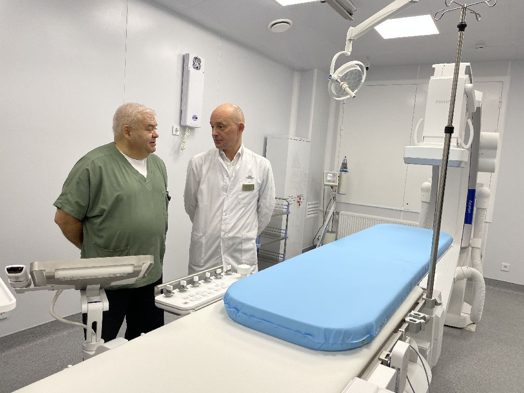 Больница, ангиограф, новое оборудование, медицина, Люберцы