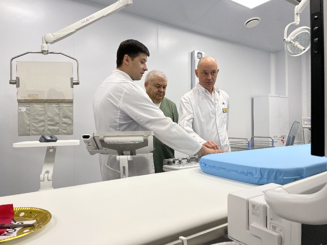 Больница, ангиограф, новое оборудование, медицина, Люберцы