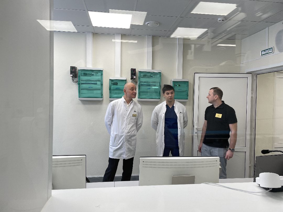 Больница, ангиограф, новое оборудование, медицина, Люберцы