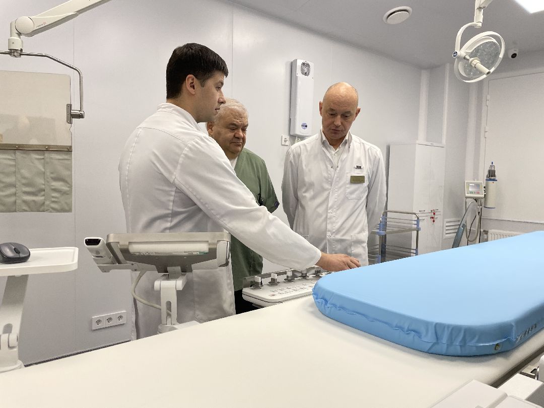 Больница, ангиограф, новое оборудование, медицина, Люберцы