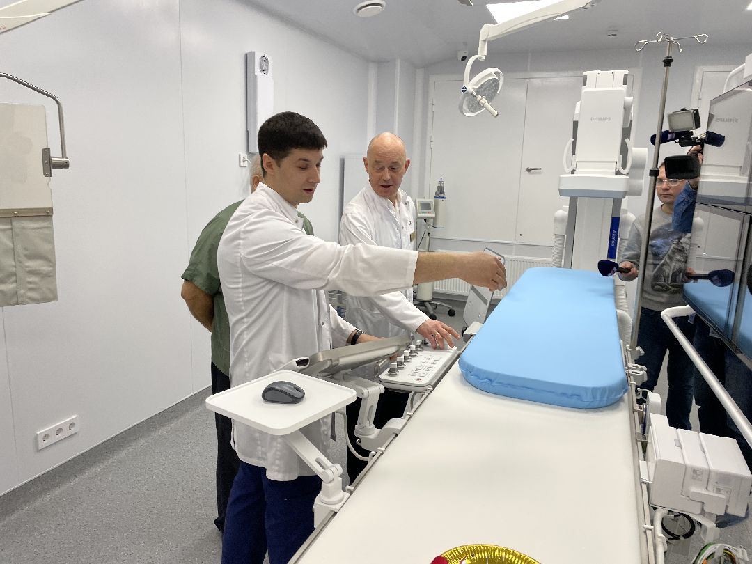 Больница, ангиограф, новое оборудование, медицина, Люберцы