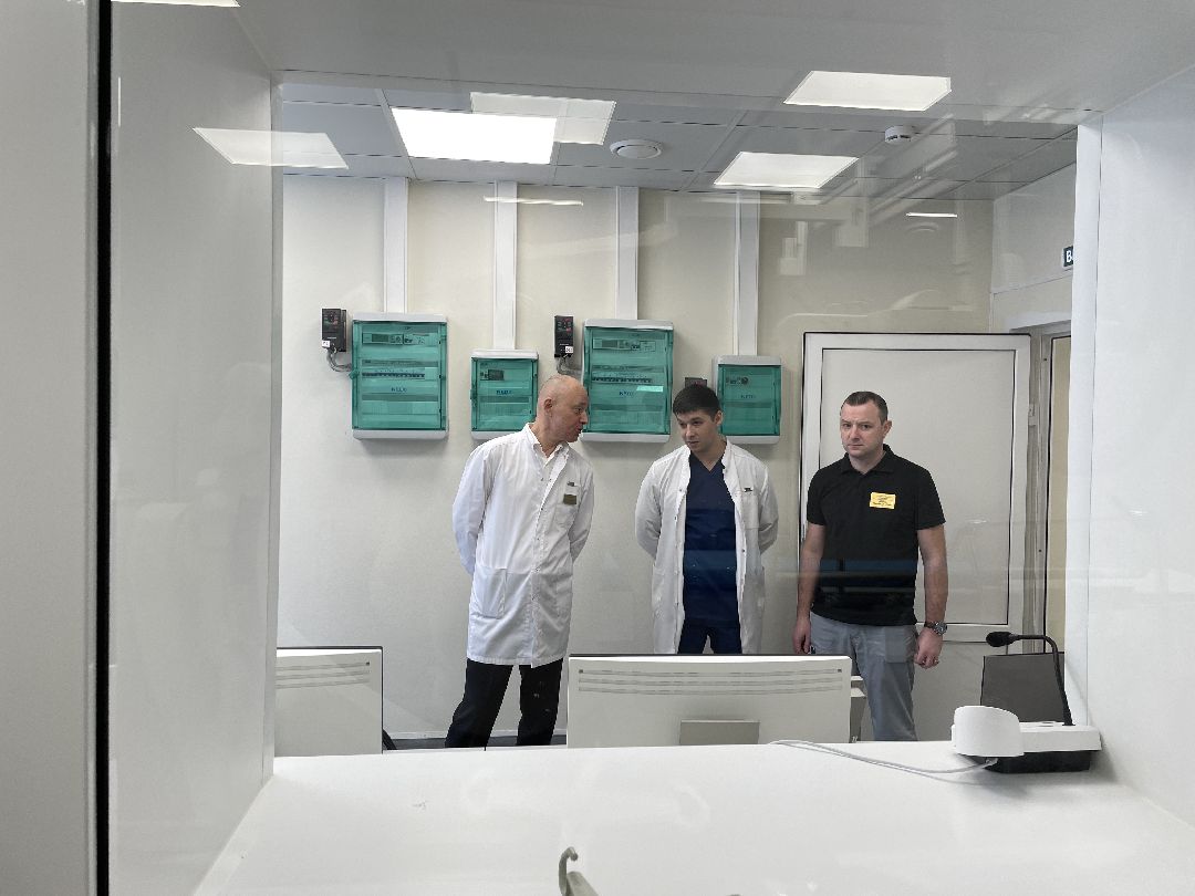 Больница, ангиограф, новое оборудование, медицина, Люберцы