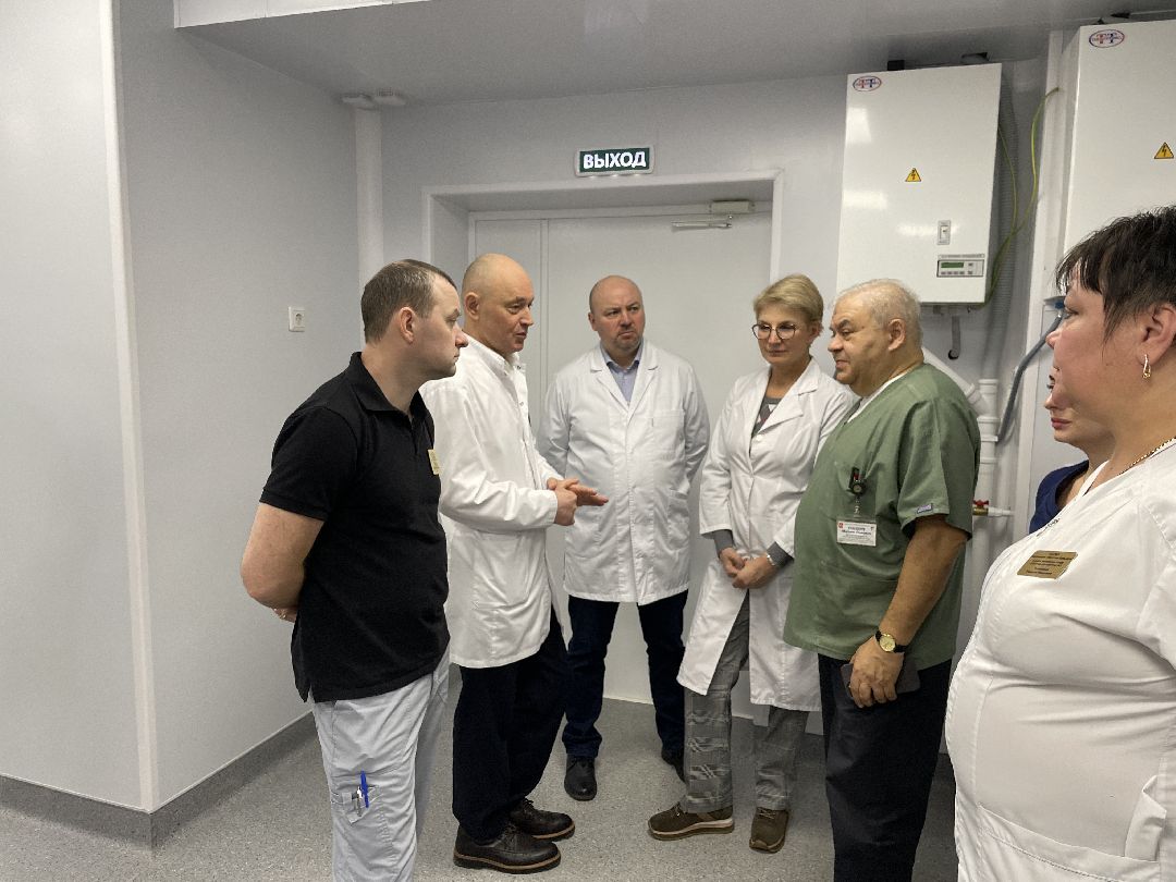 Больница, ангиограф, новое оборудование, медицина, Люберцы