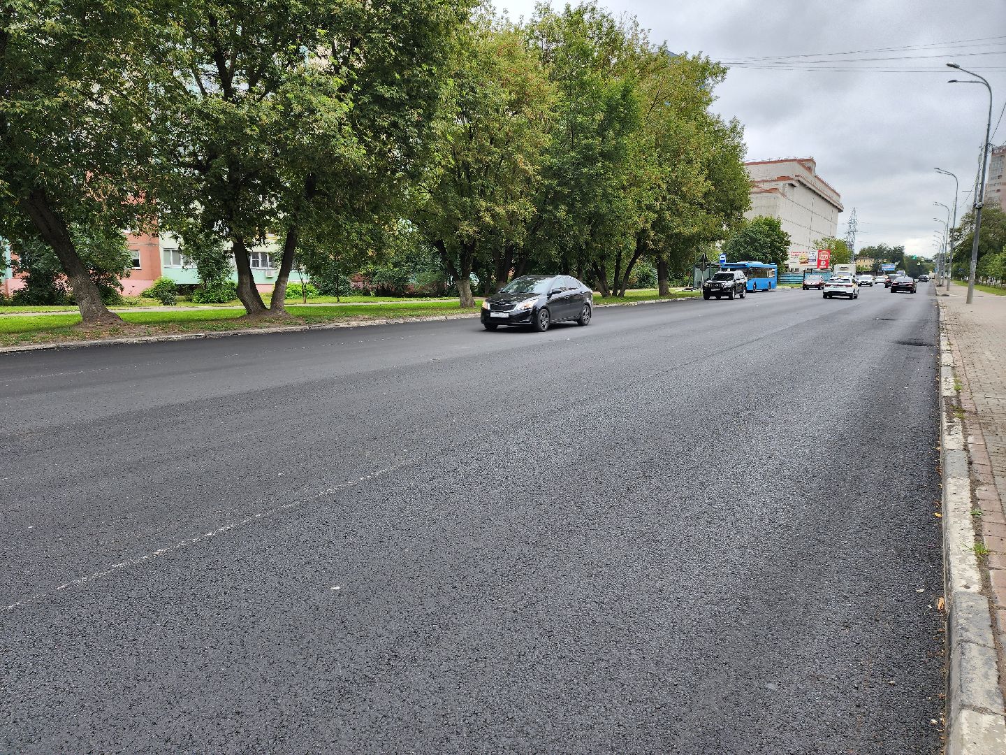 Раменское, дороги, ремонт автомобильной дороги на улице Чугунова