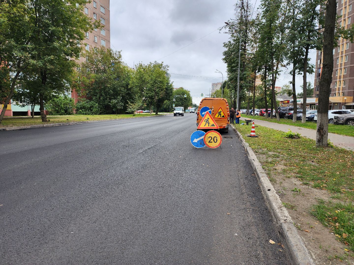 Раменское, дороги, ремонт автомобильной дороги на улице Чугунова