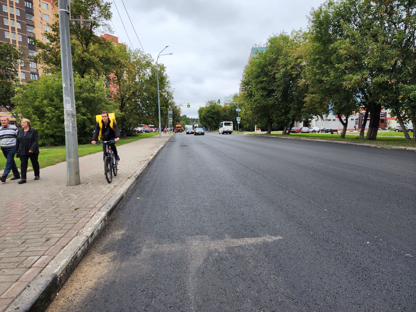 Раменское, дороги, ремонт автомобильной дороги на улице Чугунова