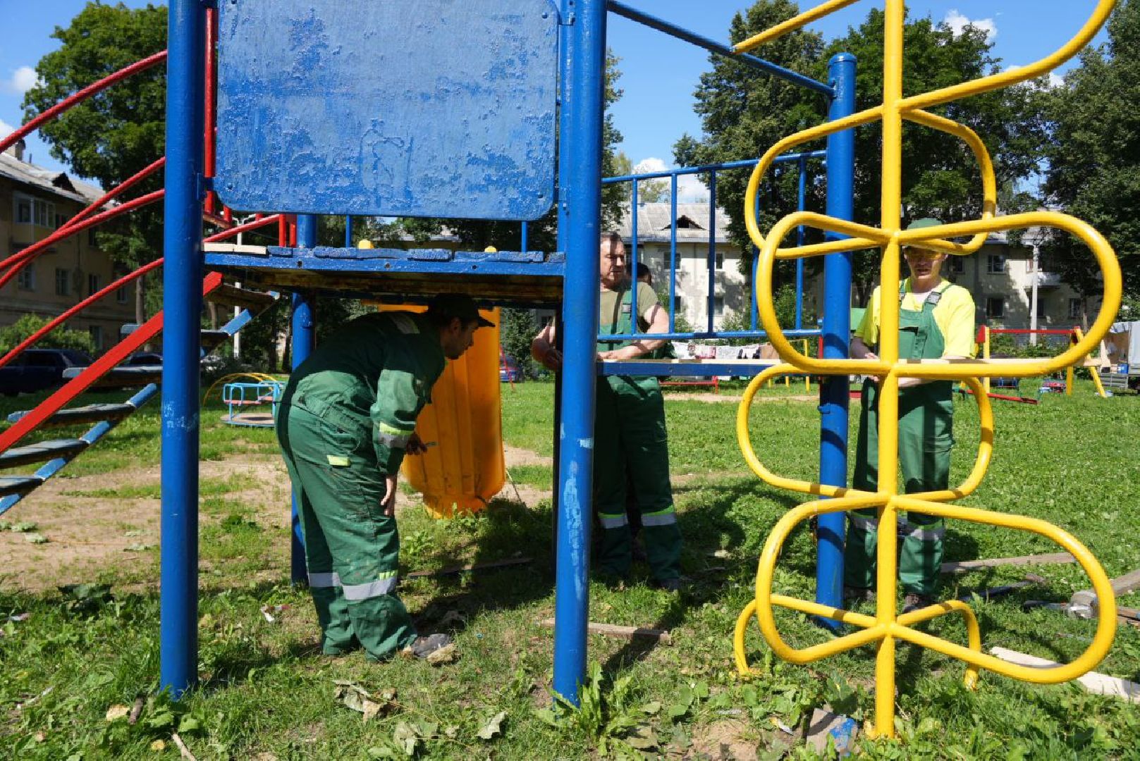 Сергиево-Посадский городской округ, Сергиев Посад, Детские площадки, Благоустройство, Дети, Ремонт, Содержание территорий