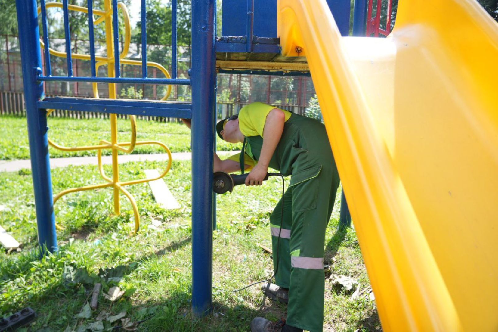 Сергиево-Посадский городской округ, Сергиев Посад, Детские площадки, Благоустройство, Дети, Ремонт, Содержание территорий