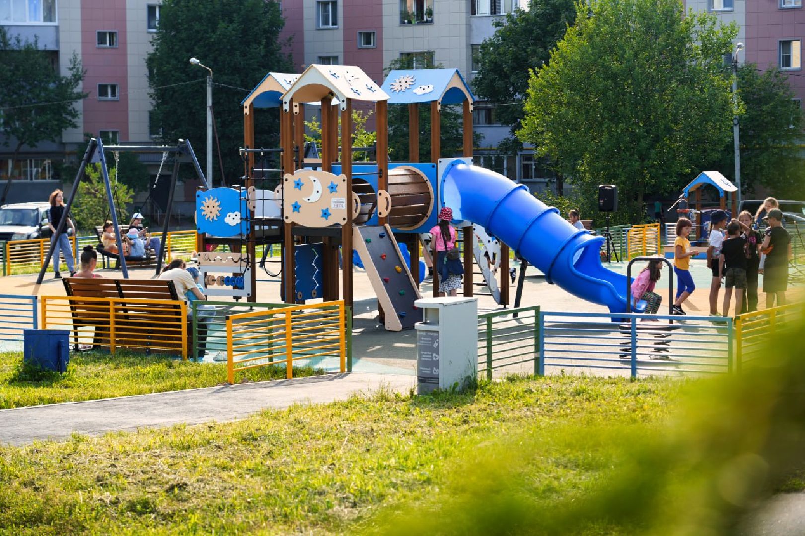 Сергиево-Посадский городской округ, Сергиев Посад, Реммаш, Дети, Детская площадка
