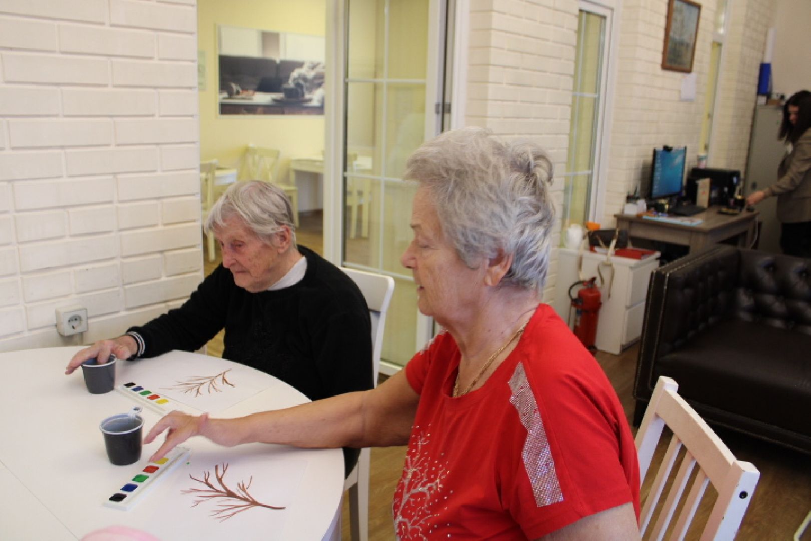Арт-терапия, активное долголетие, пожилые люди, пенсионеры,