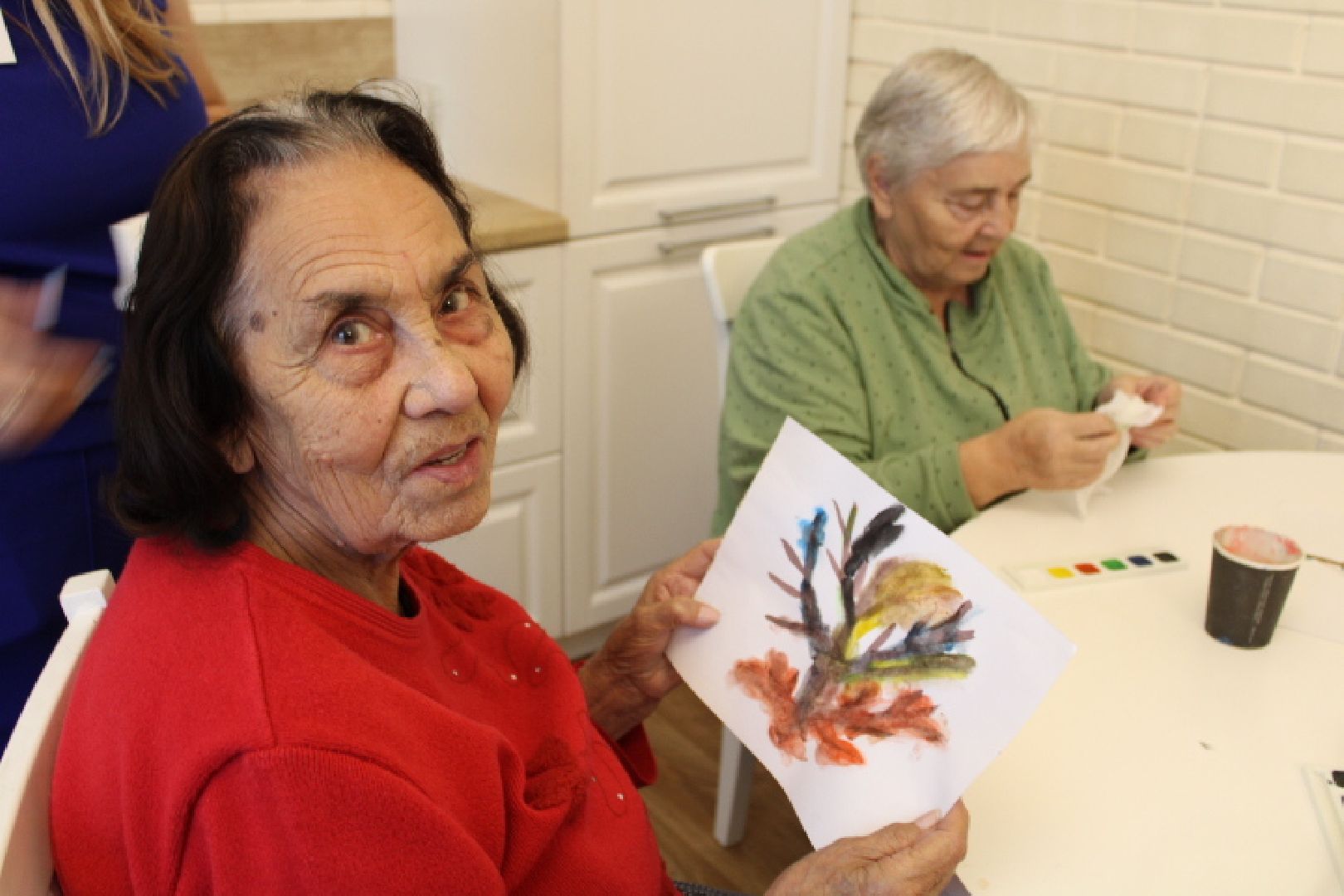 Арт-терапия, активное долголетие, пожилые люди, пенсионеры,