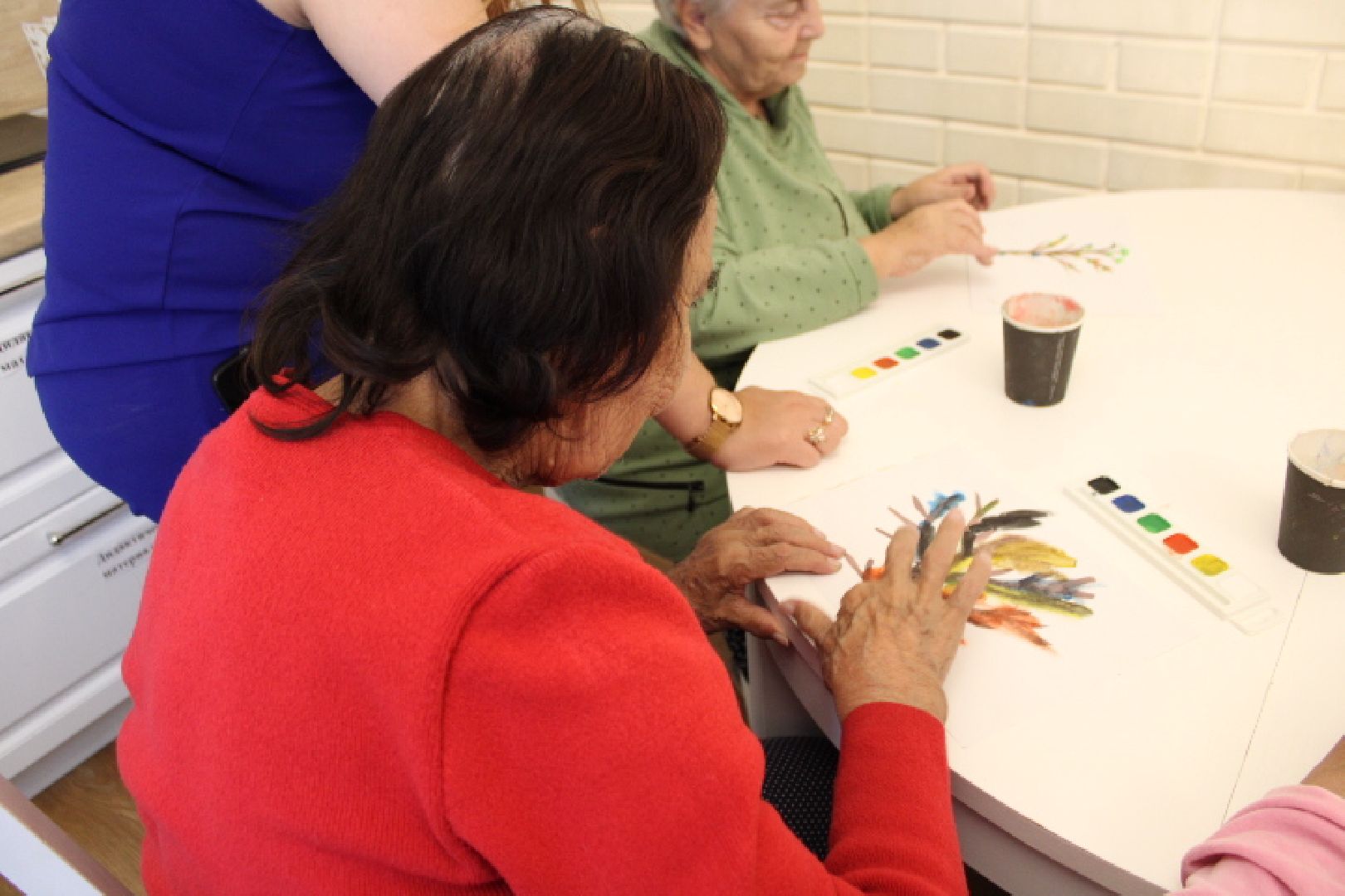 Арт-терапия, активное долголетие, пожилые люди, пенсионеры,