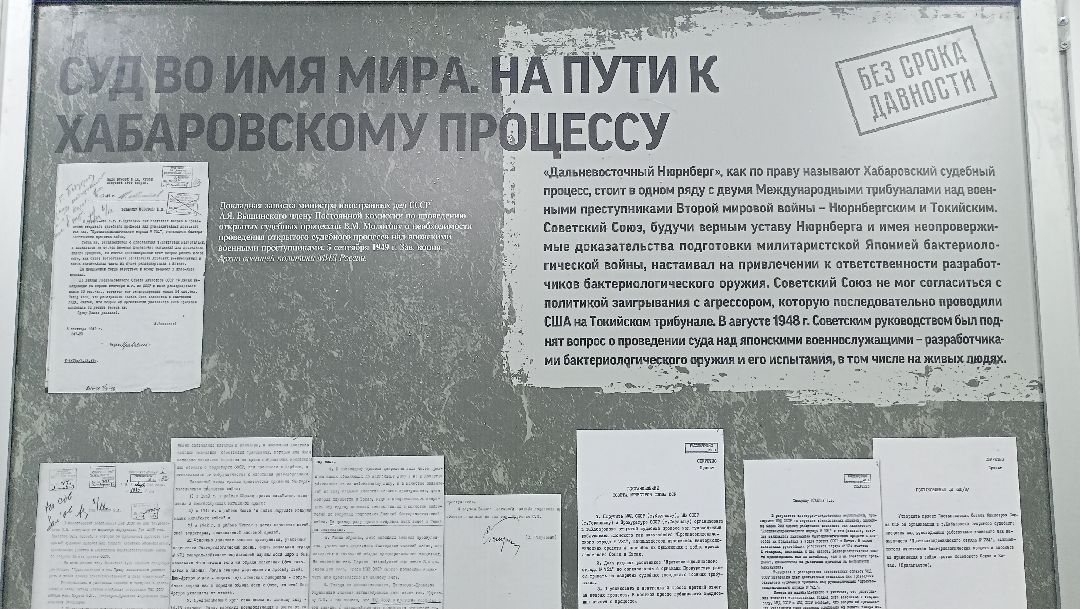 Безсрокадавности, Выставка