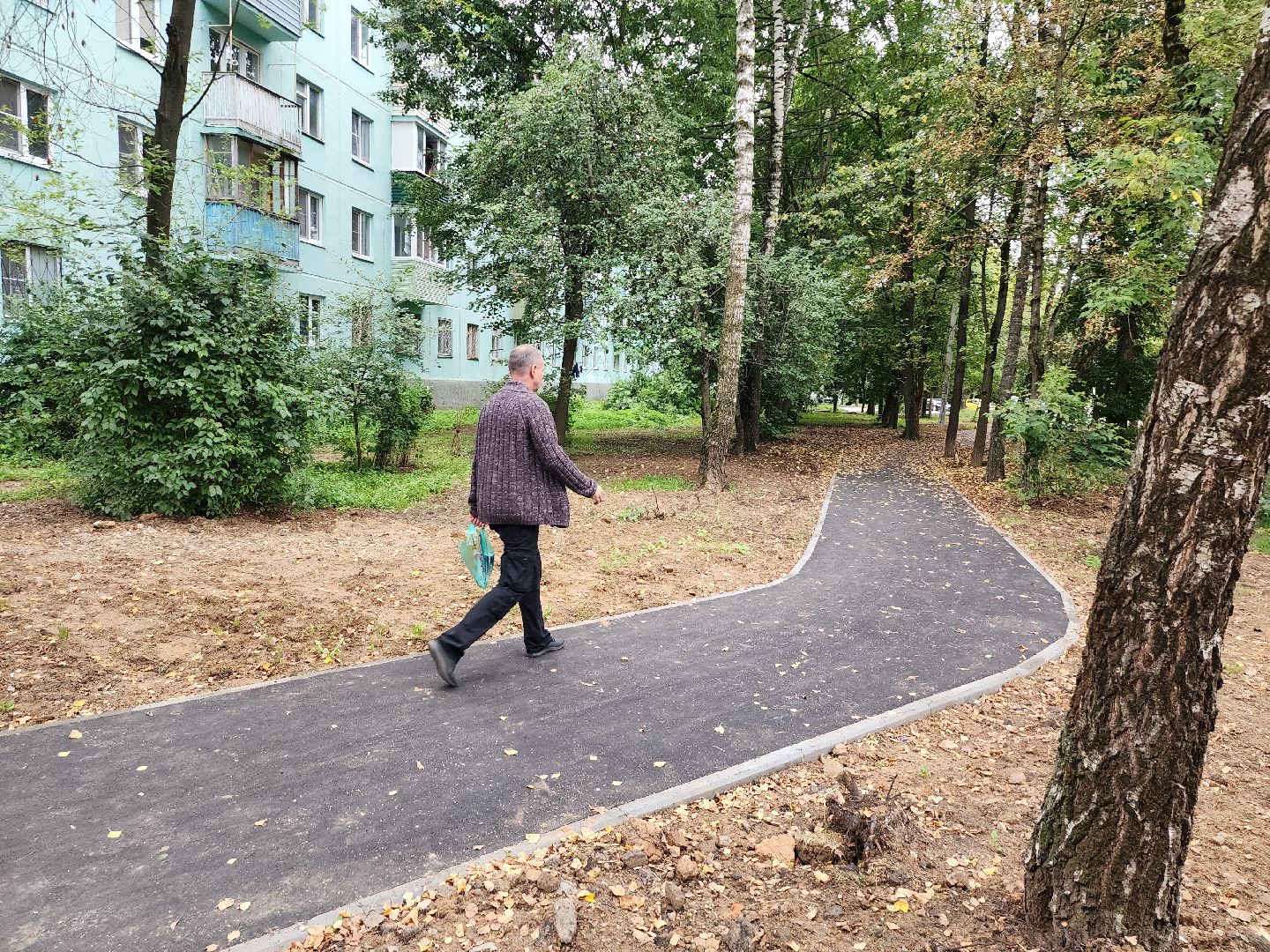 народная тропа, благоустройство, серпухов, улица горького, строительство дорог,