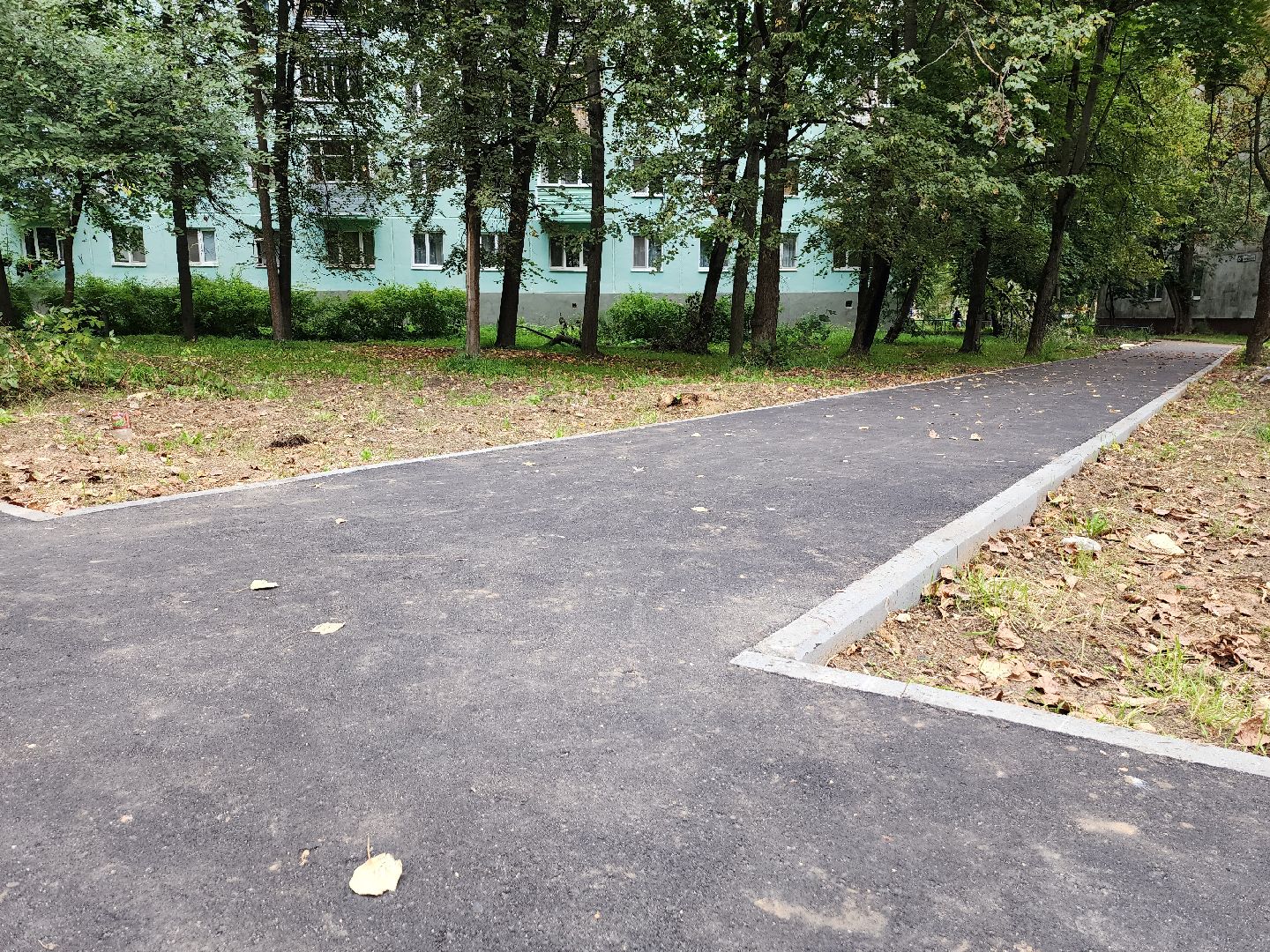 народная тропа, благоустройство, серпухов, улица горького, строительство дорог,