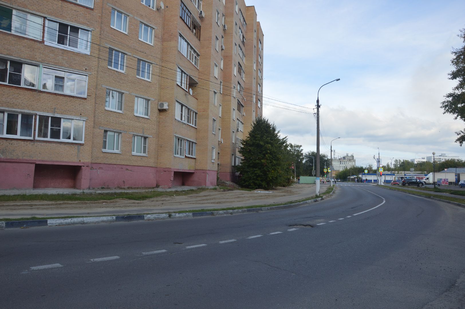 Шатура, ПАО Юнипро, газон, ландшафт, улицы, изменения