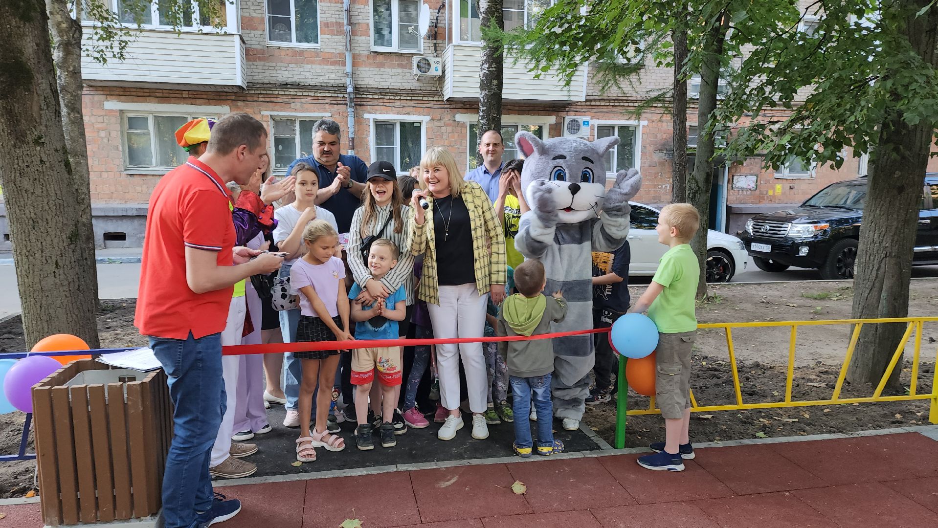 Подольск, детская площадка, детский праздник, дети, комфортная городская среда