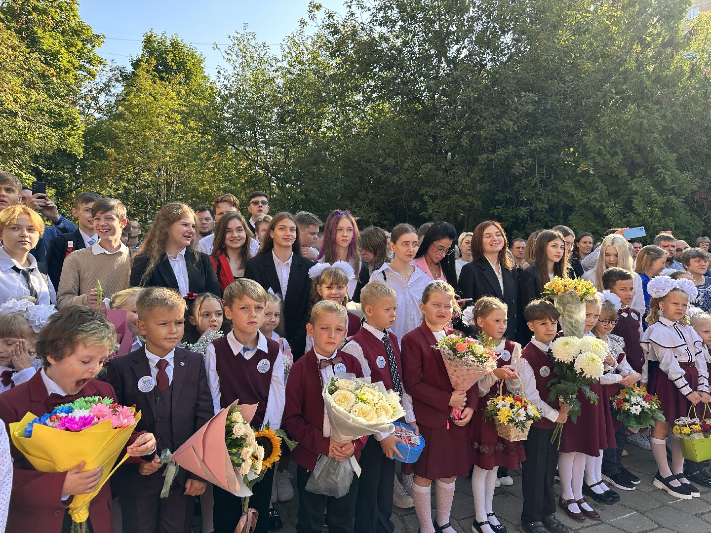 Одинцово, День Знаний, 1 сентября, Первоклассники