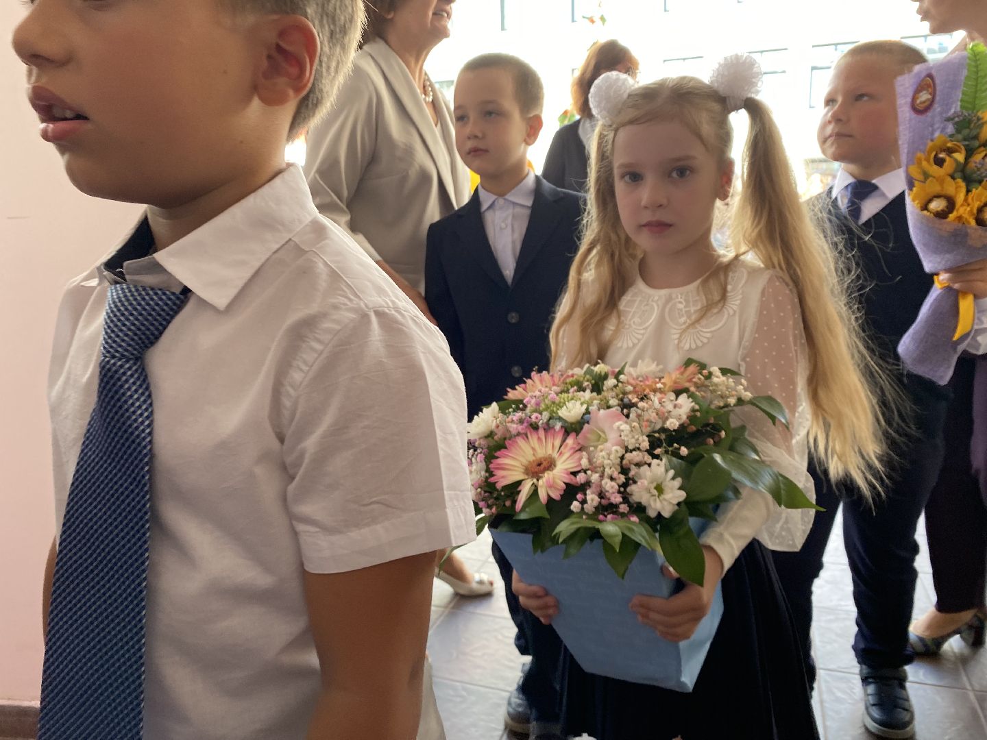 Балашиха, день знаний, большая школа, первый класс, микрорайон Кучино