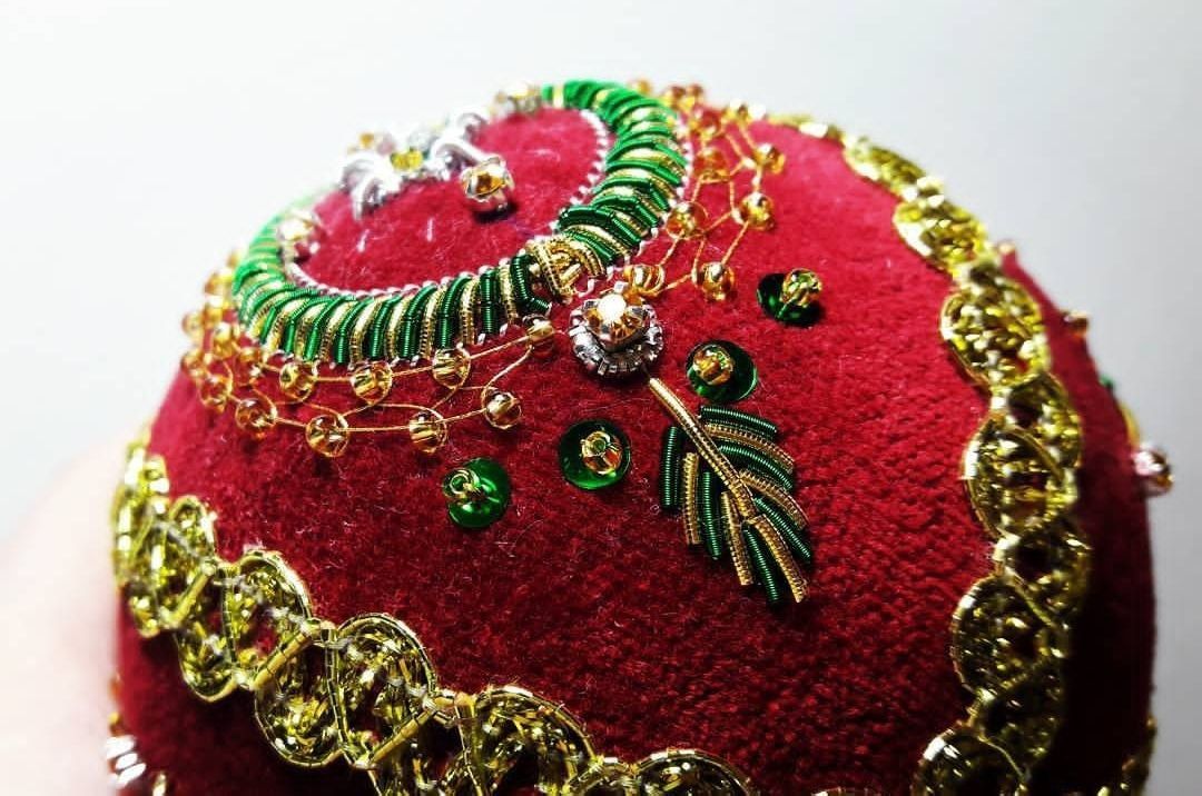 общество, мастерица, рукоделие, люневильская вышивка, золотное шитье, бисер, Реутов