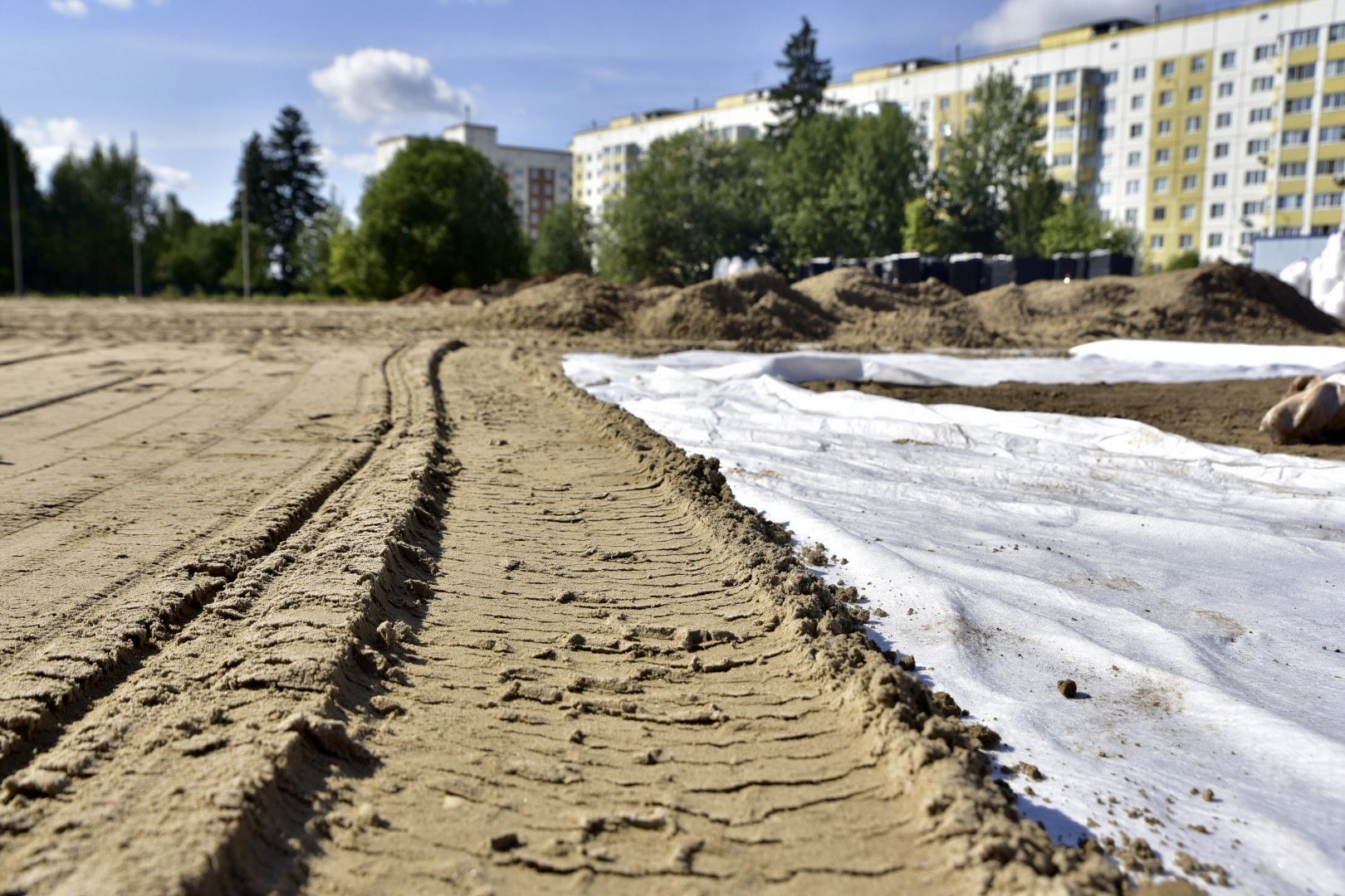 Солнечногорск, стадион, строительство, Тимоново, футбол