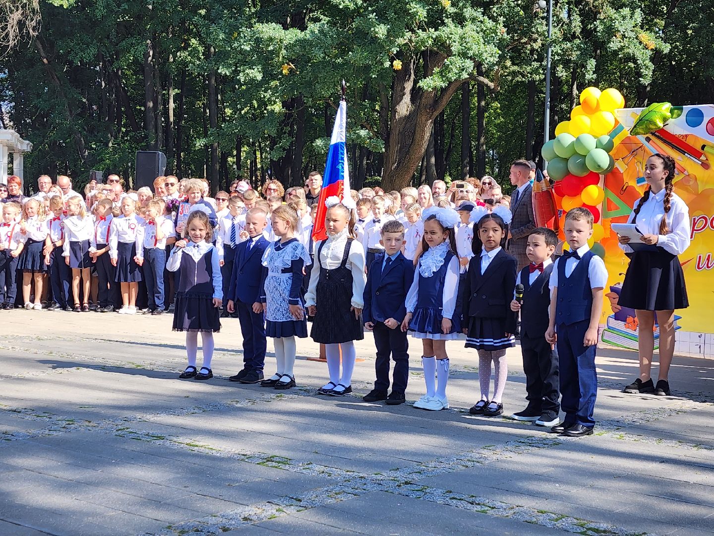 лицей, воскресенск, школьники, день знаний,