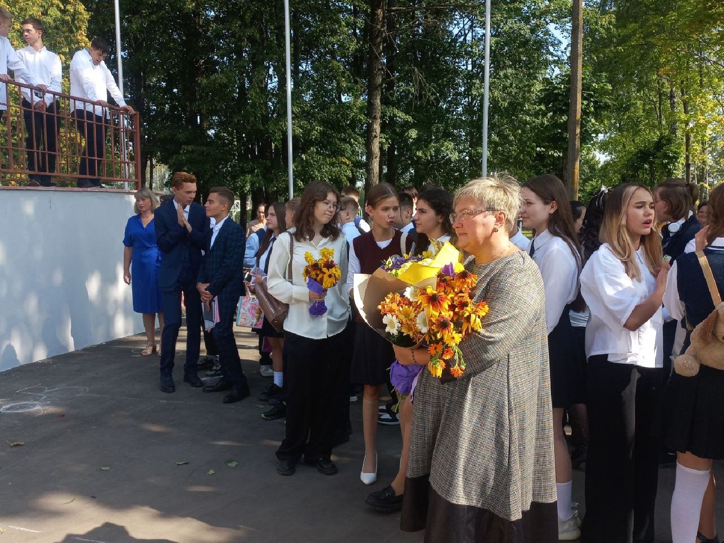 Солнечногорск, день знаний, линейка, праздник, школьники