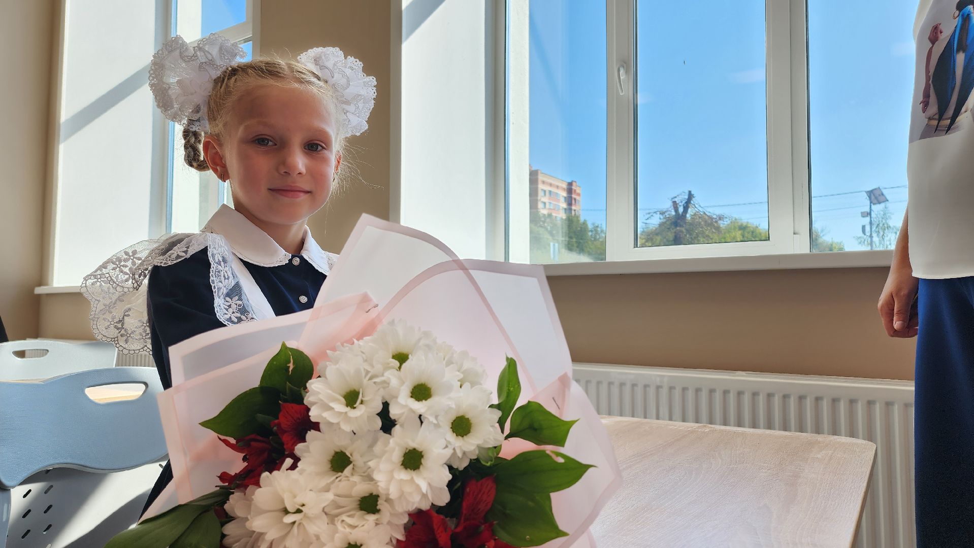 Егорьевск, школа, день знаний, капитальный ремонт, Губернатор, первый звонок