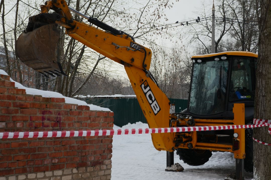 Благоустройство, Подольск, демонтаж, снос
