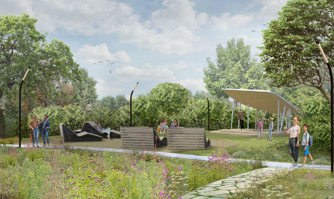 благоустройство, парк, арт-объект, деревья, облепиха, облепиховый сад, Реутов