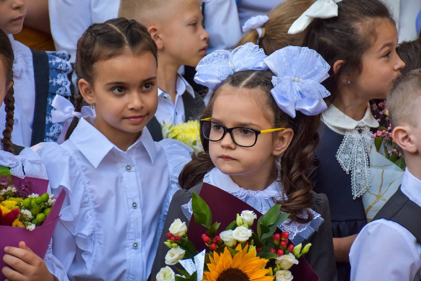 1, сентября, день, знаний, школа, 7, ремонт, Прохоров, Алфёрова, Белик, Коханый, Воробьёв