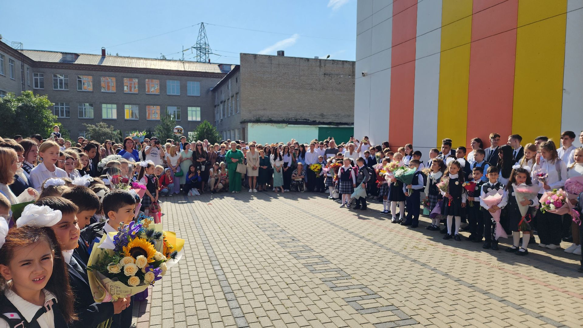 школа, первый звонок, линейка, День знаний, 1 сентября