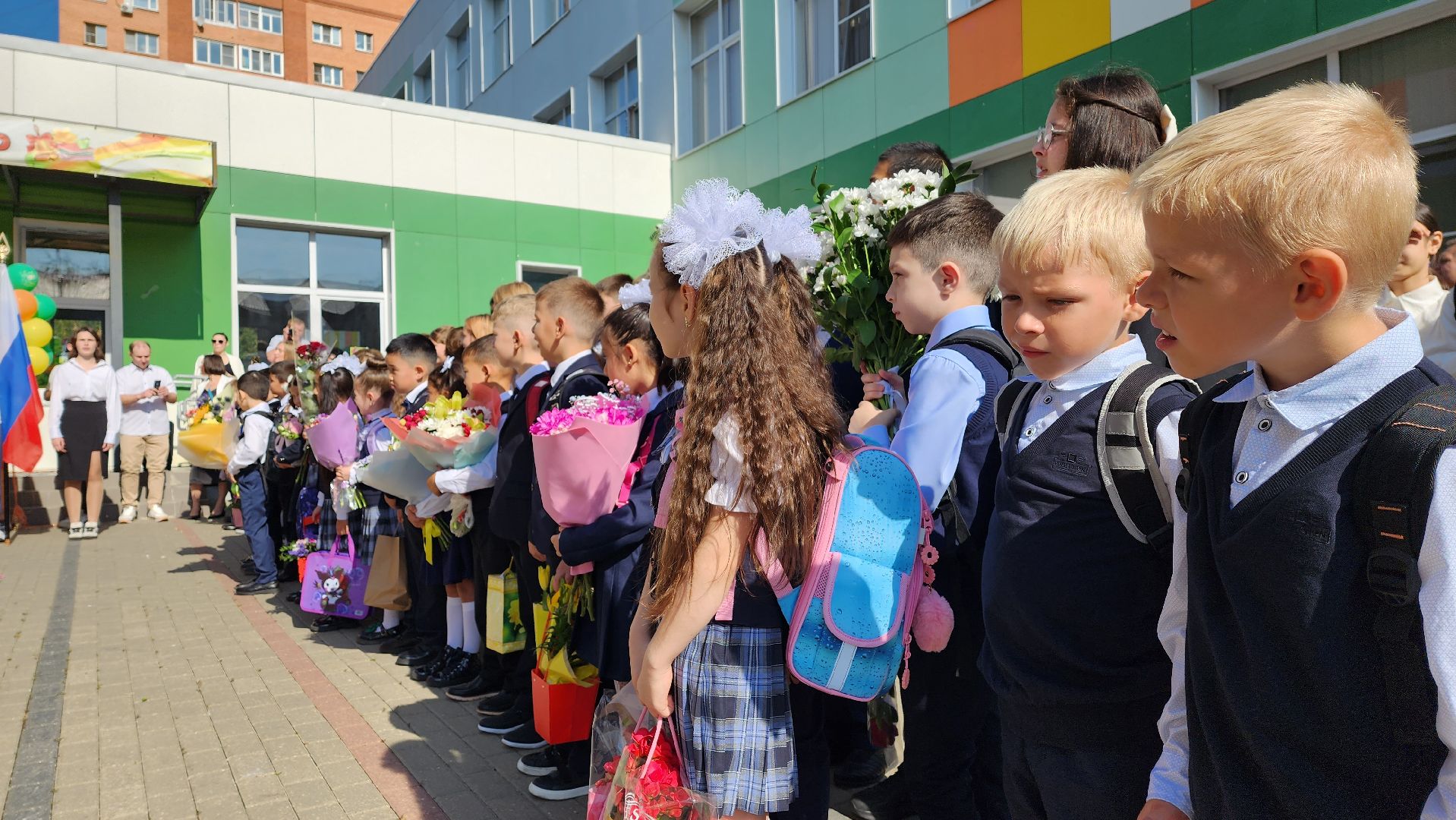 школа, первый звонок, линейка, День знаний, 1 сентября