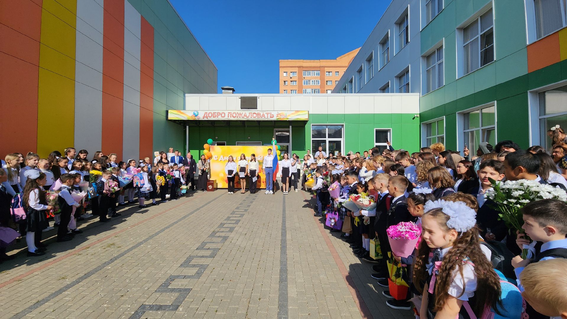 школа, первый звонок, линейка, День знаний, 1 сентября