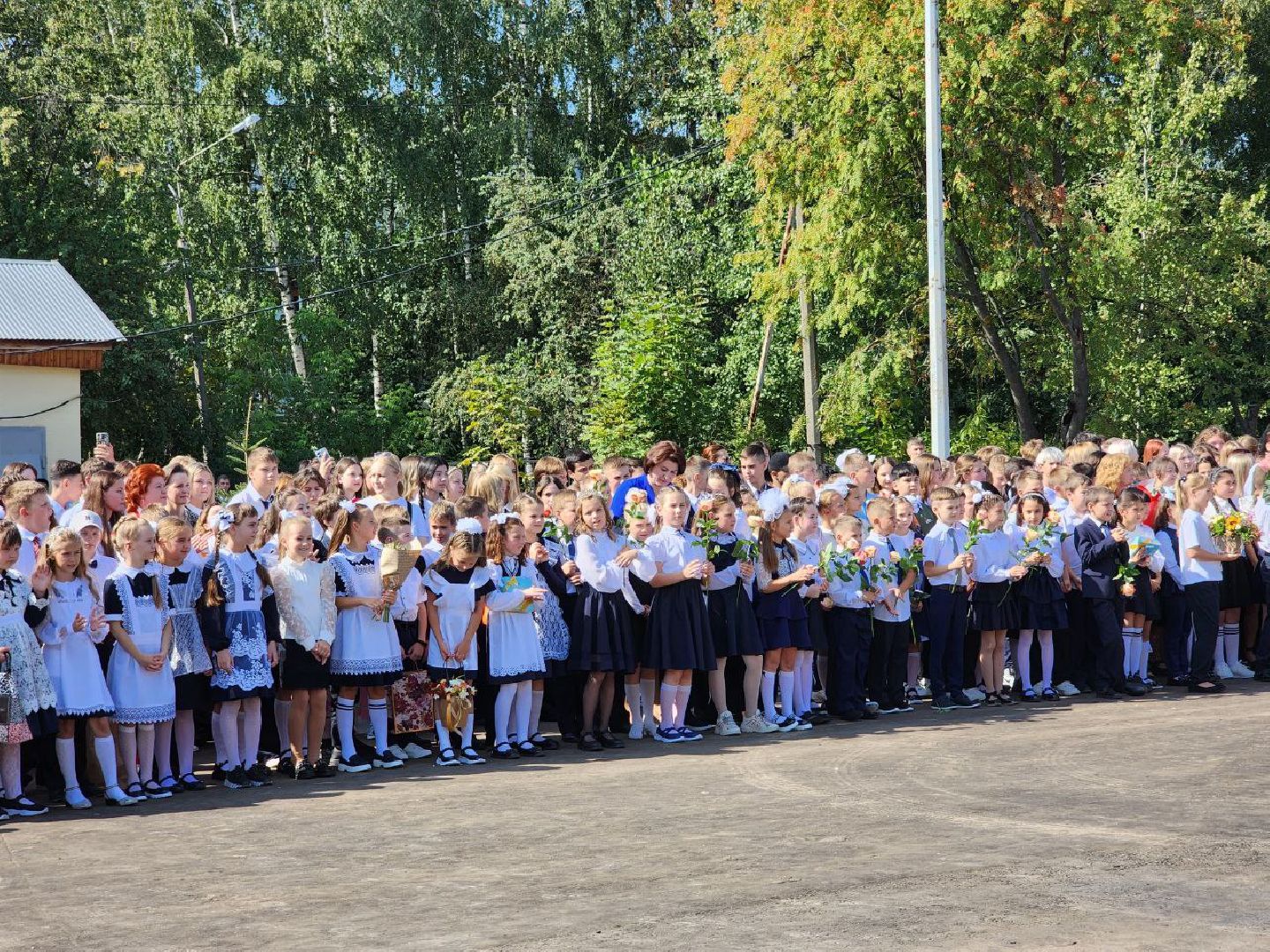 акция, Дети вместо цветов, 1 сентября, День знаний, Лосино-Петровский