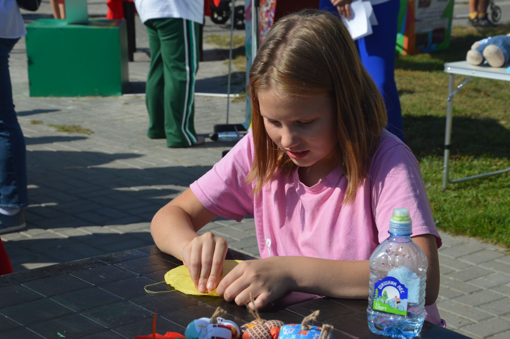 Шатура, парк, 1 сентября, День знаний