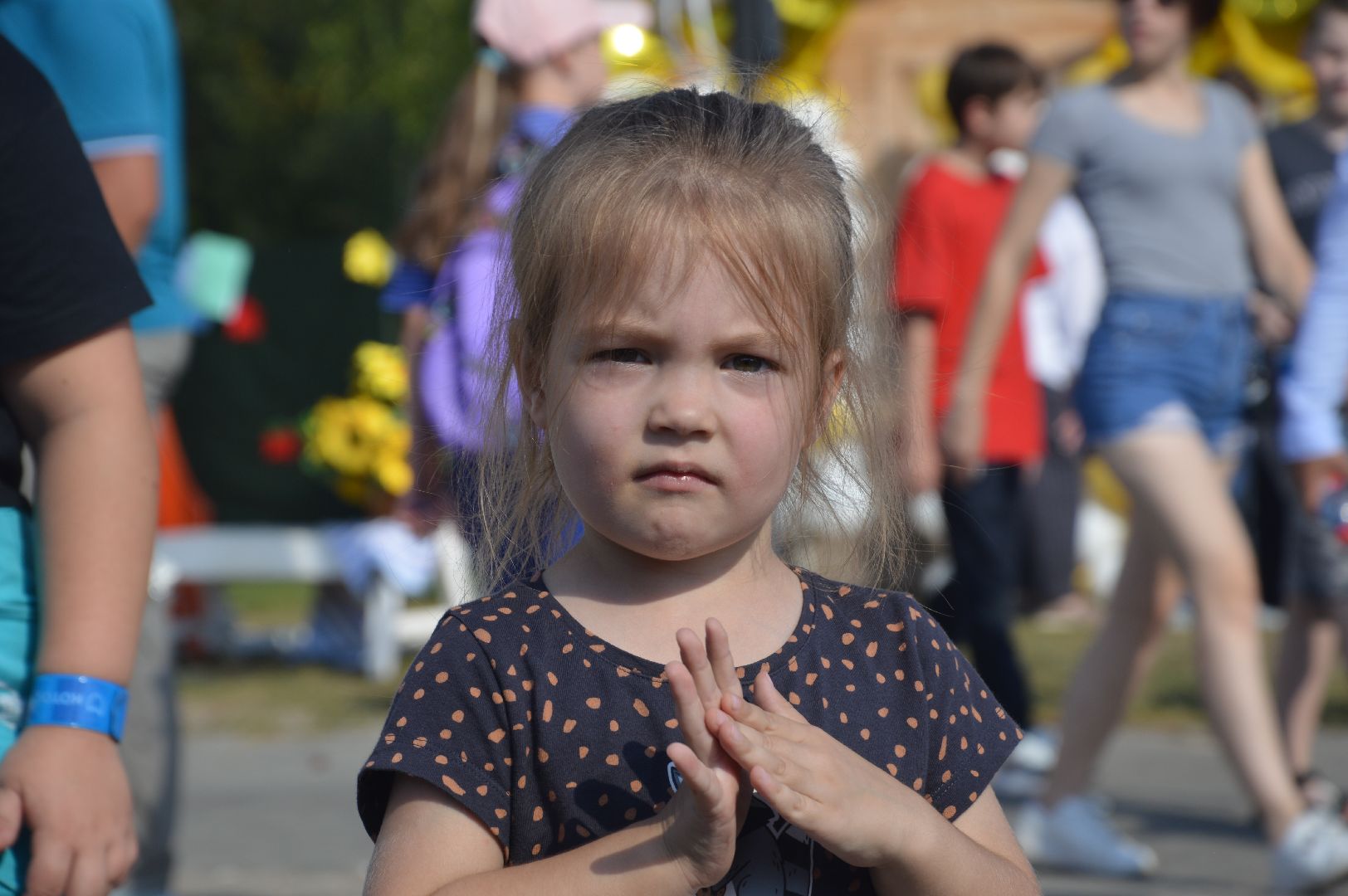 Шатура, парк, 1 сентября, День знаний