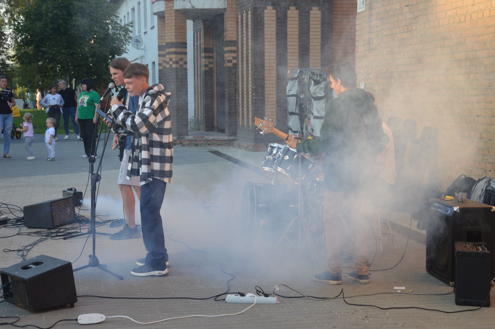 Шатура, альмаматер, уличный концентр, массовые мероприятия, народные гуляния,