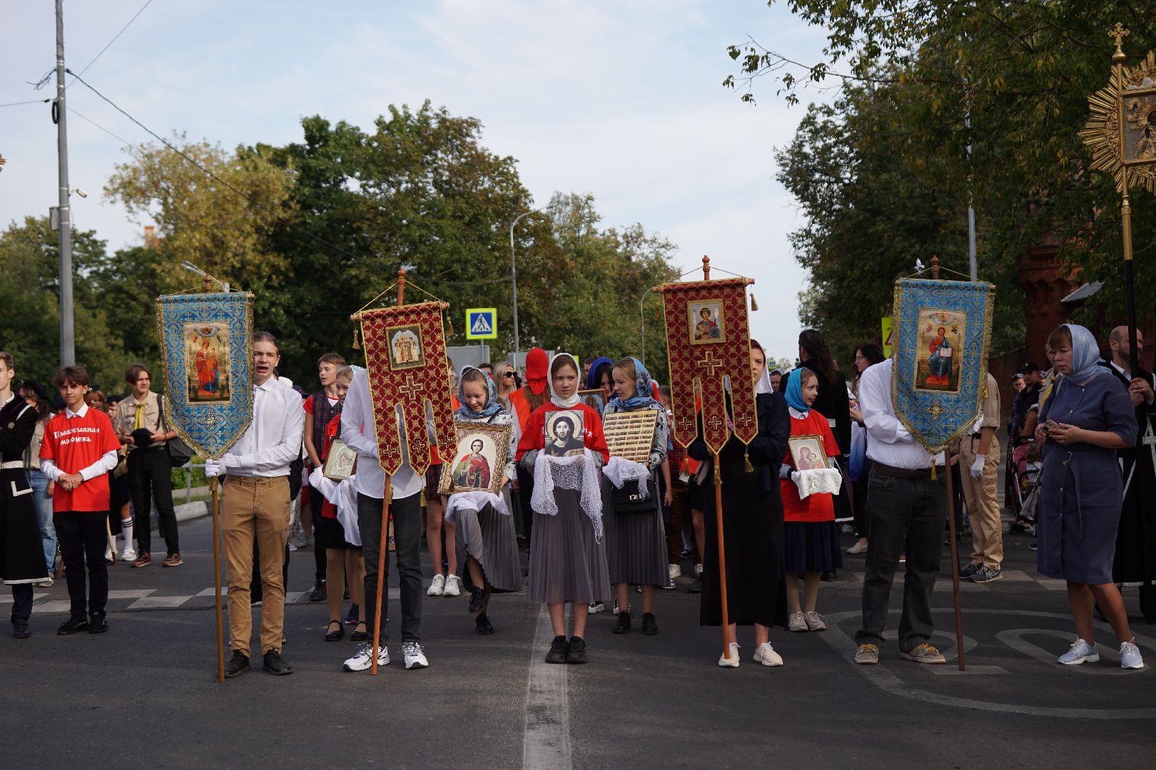 Егорьевск, крестный ход, храм