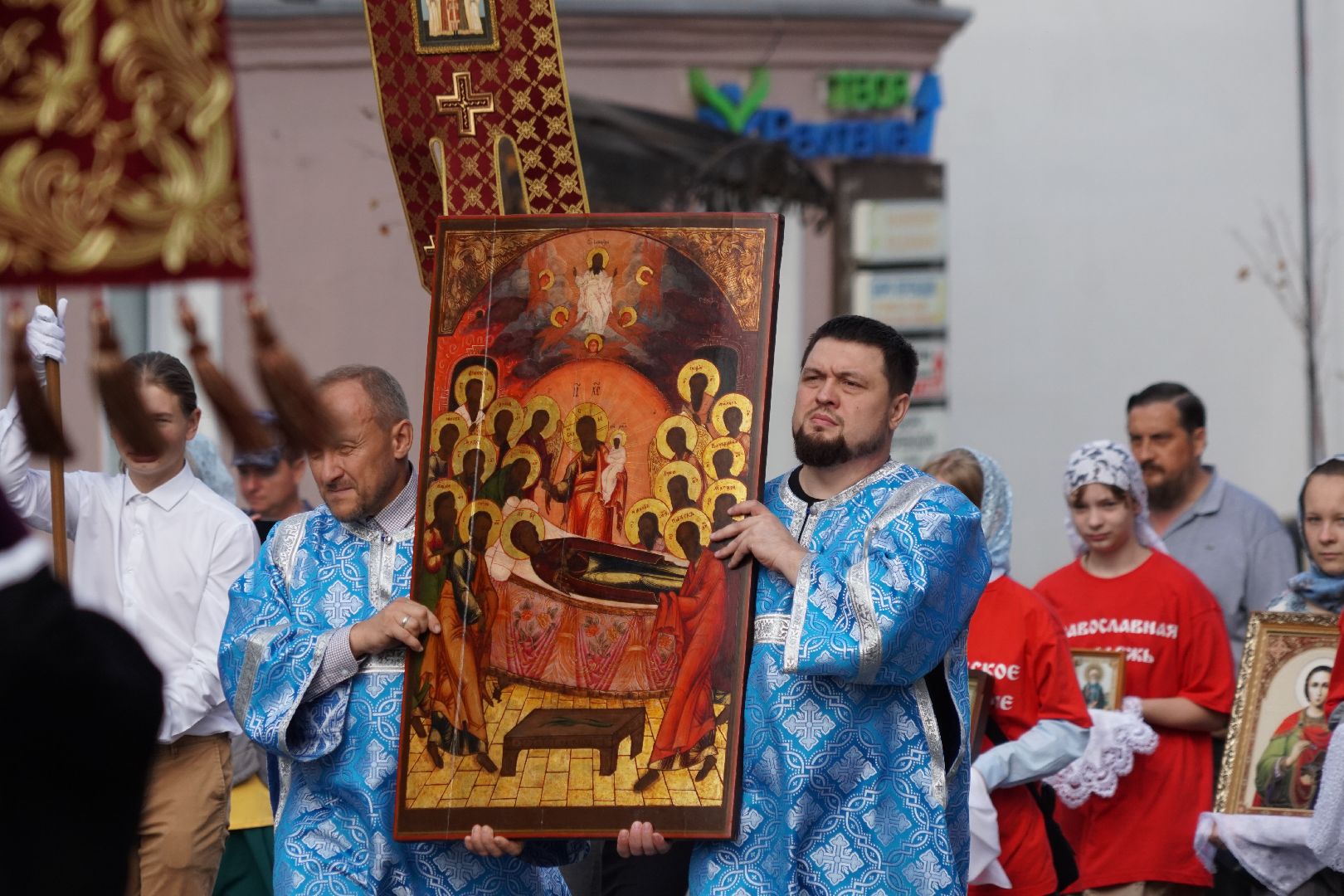 Егорьевск, крестный ход, храм