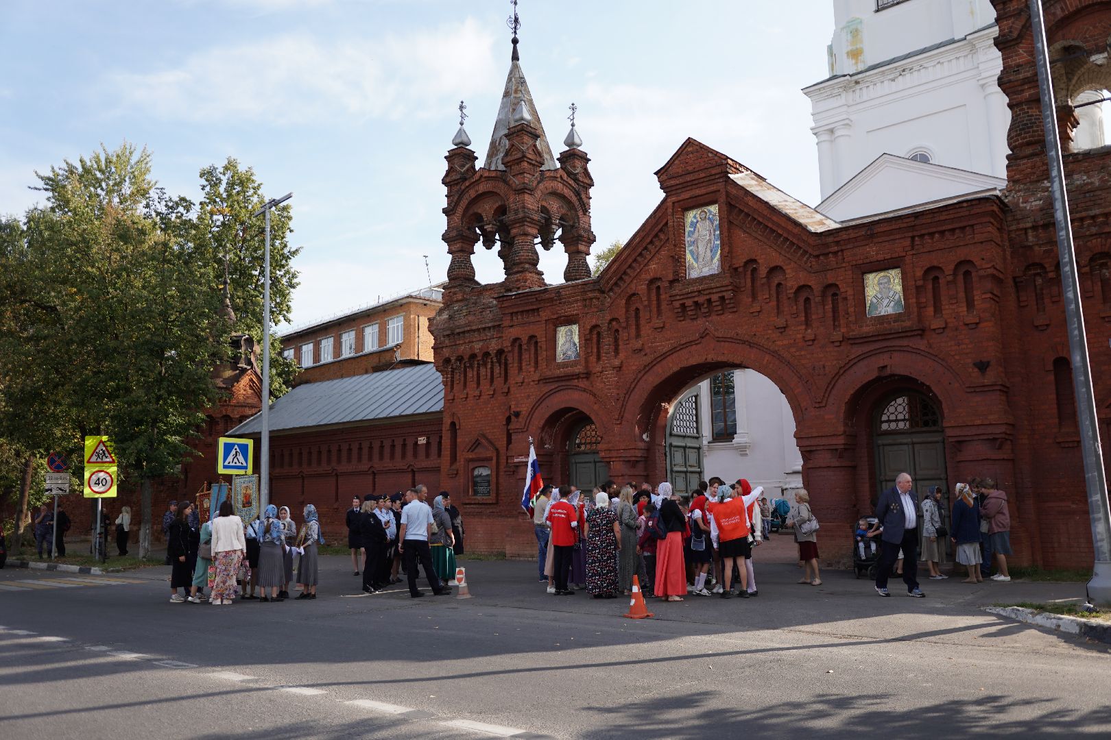 Егорьевск, крестный ход, храм